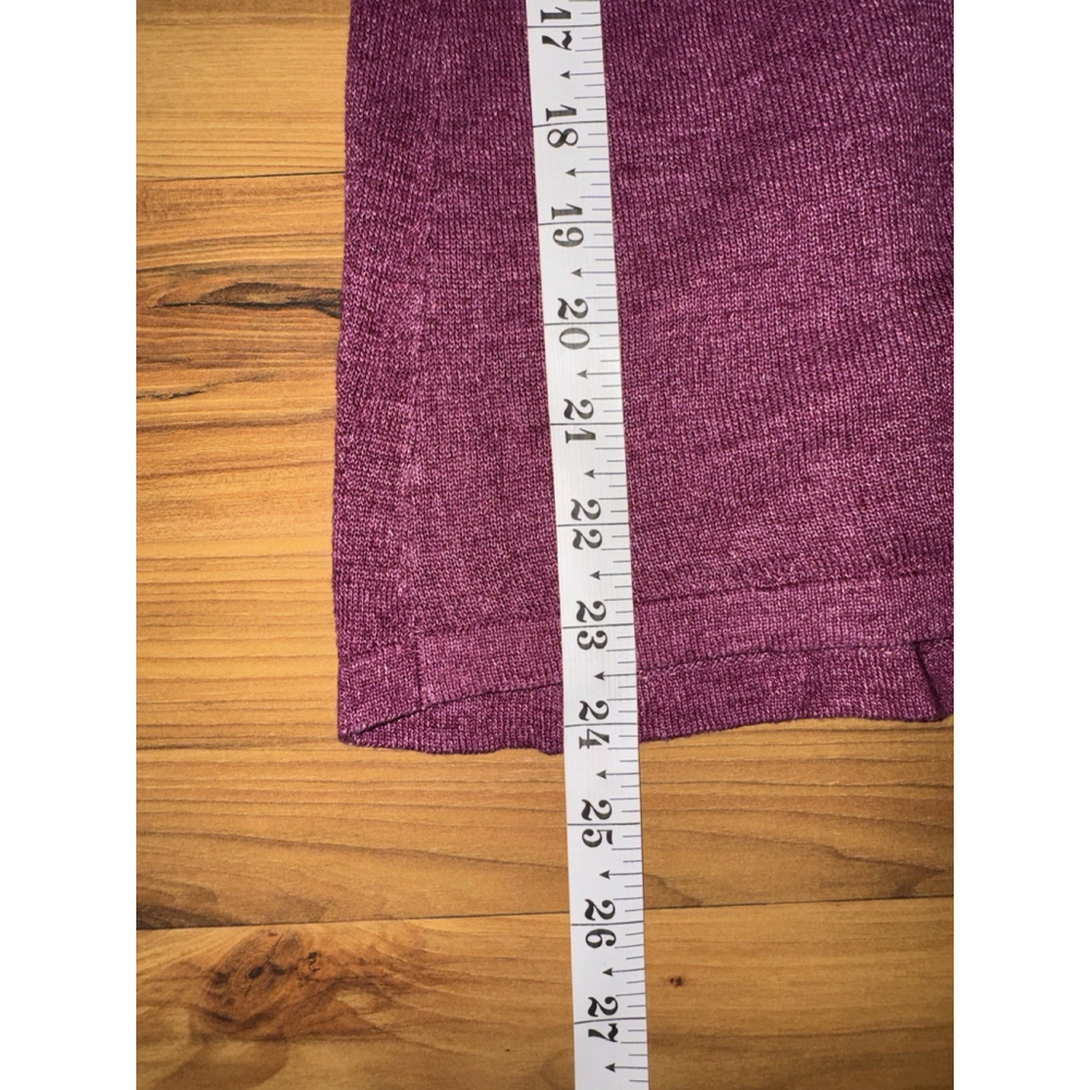 Eileen Fisher Sustainable Hemp Tencel Top L Boxy Minimalist Coastal Grandma - Picture 6 of 8